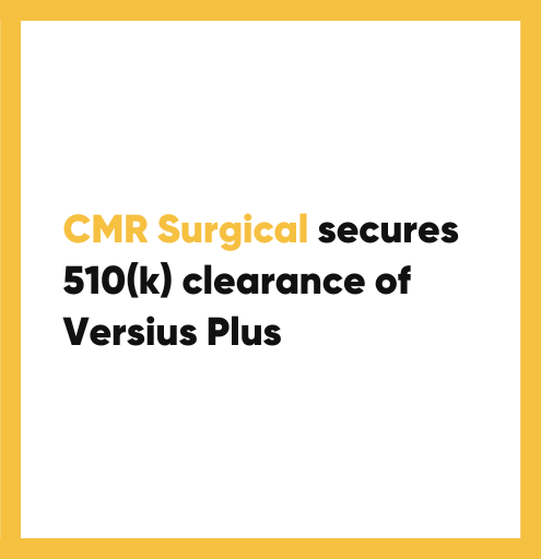 Versius Plus Ras CMR Surgical | Lightrock
